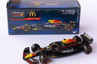 McDonald’s fecha parceria com Red Bull para lançar miniatura de carro de F1