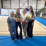 Treinadora Camila Ferezin é homenageada em Sergipe após ano histórico da Ginástica Rítmica
