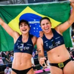 Carol Soberg e Rebecca faturam  bronze no Mundial de vôlei de praia
