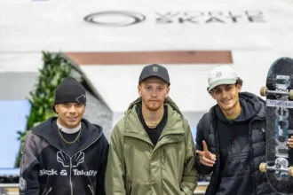 Três brasileiros vão à semi de etapa da Copa do Mundo de skate street
