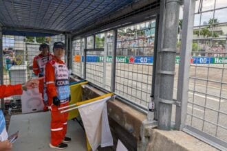 Rotina dos fiscais voluntários ganha destaque em reportagem sobre a Fórmula 1