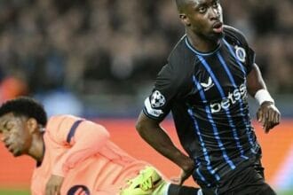 Barcelona arranca empate em Bruges após show de Carlos Forbs na Champions League