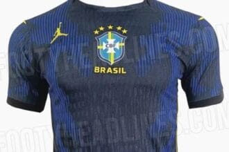 Site revela suposta nova camisa azul da Seleção para 2026