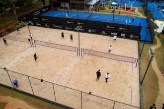 Arena BTG Pactual libera quadras gratuitas de beach tennis no Morumbi