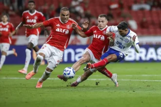 Internacional sofre empate do Bahia nos acréscimos e continua próximo da zona de rebaixamento