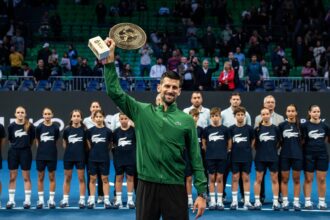 Djokovic e Shelton sobem no ranking da ATP após queda de Fritz