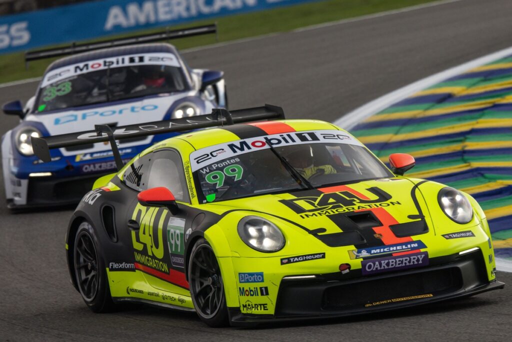 Wagner Pontes encerra temporada Sprint da Porsche Cup com pódios