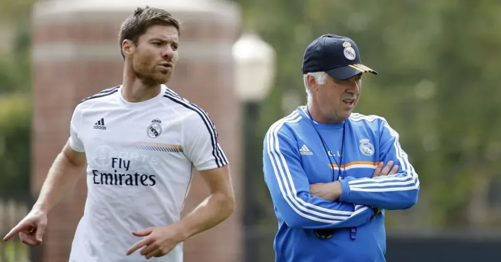 Ancelotti sai em defesa de Xabi Alonso no Real Madrid