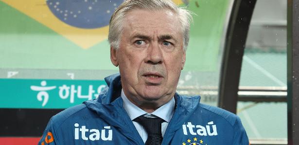 Ancelotti diz ter acertado ao trocar o Real Madrid pela seleção brasileira