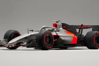 Audi apresenta pintura do R26, carro de Bortoleto e Hülkenberg para a temporada 2026 da F1