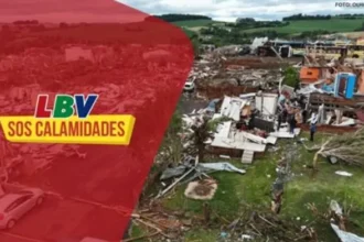 LBV arrecada donativos para vítimas de tornado em Rio Bonito do Iguaçu