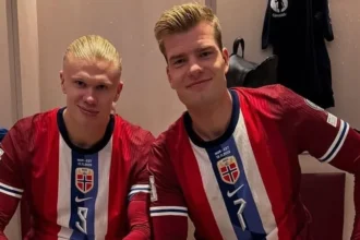 Noruega faz 4 a 1 na Estônia, mantém 100% e se aproxima da Copa de 2026