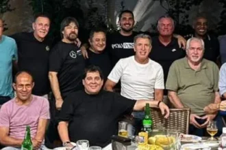 Encontro na casa de Dalécio Pastor reúne Careca, João Paulo, Ronaldão e outros ex-jogadores