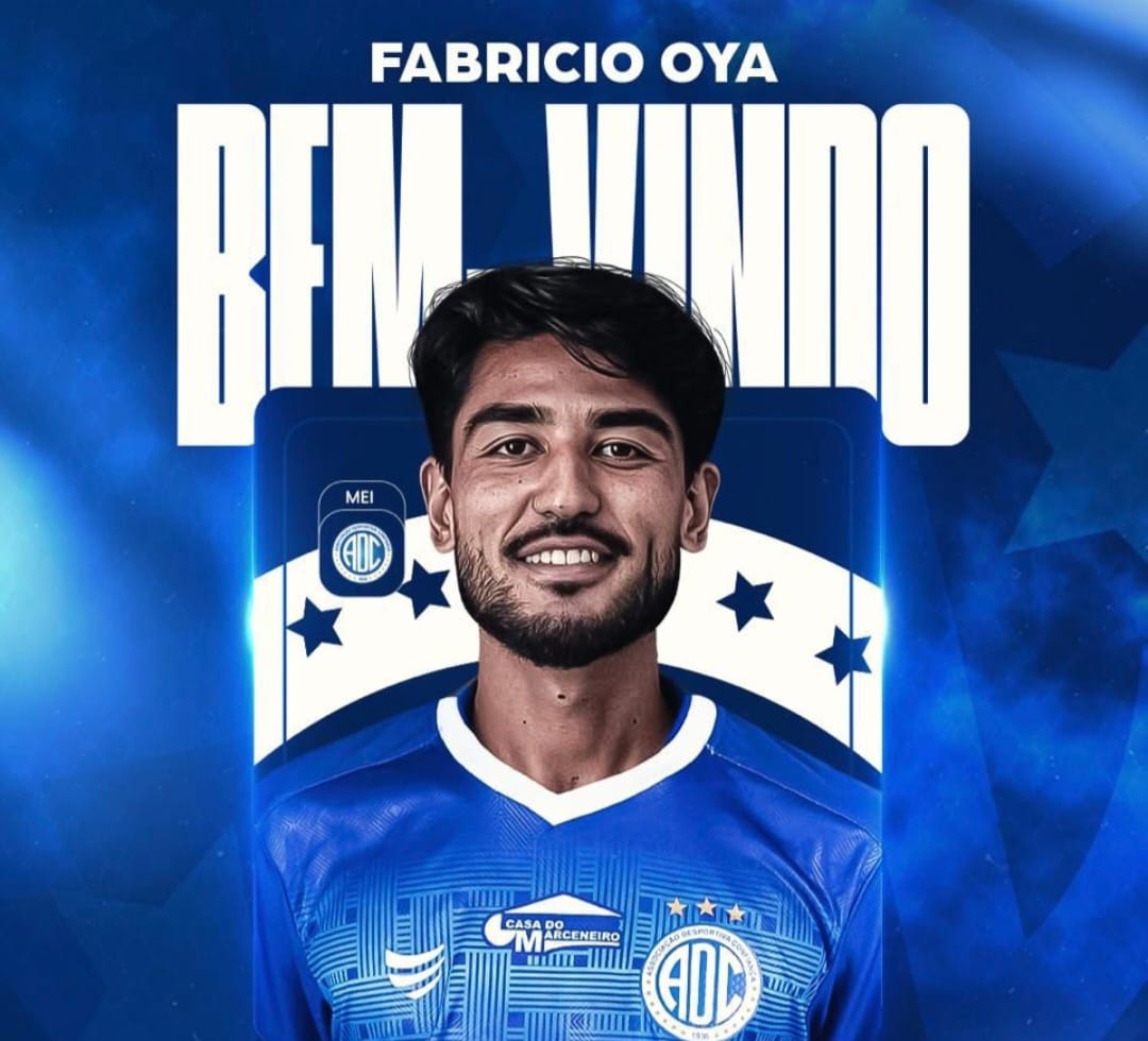 Confiança anuncia meia Fabrício Oya como 11º reforço para a temporada 2026