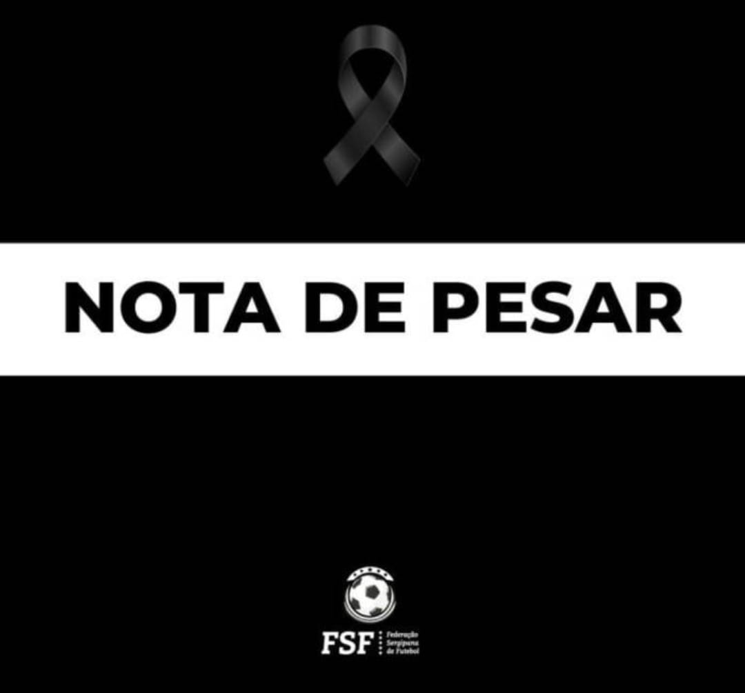 Federação Sergipana de Futebol decreta luto e um minuto de silêncio pela morte do soldado Thiago Rocha de Melo