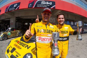 Muller e Fraga conquistam pole e destacam evolução do carro para os 500 km de Interlagos