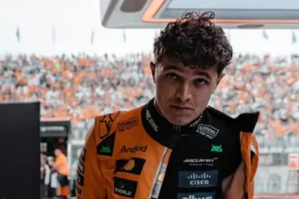 Lando Norris assegura terceira pole consecutiva na Fórmula&nbsp;1 sob chuva em Las Vegas