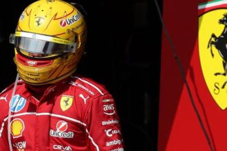 Hamilton larga em último no GP de Las Vegas e lamenta: “Não dá para ficar pior”