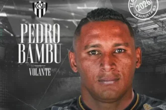 São Bernardo confirma volante Pedro Bambu como reforço para a Série A3 do Paulista