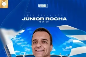 Paysandu oficializa Júnior Rocha como novo técnico para 2026