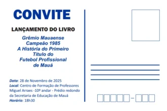Livro revive conquista do Mauaense na Terceira Divisão Paulista de 1985