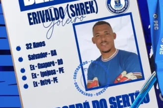 Pombal anuncia goleiro “Shrek” como primeiro reforço para o Paraibano 2026