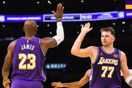 Doncic brilha, LeBron completa e Lakers superam Clippers pela NBA Cup