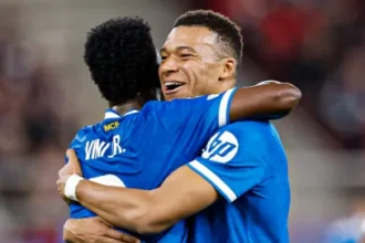 Mbappé destaca atuação de Vinícius Júnior após triunfo do Real Madrid na Champions