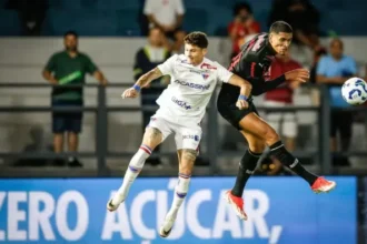 Mancini lamenta falta de pontaria do Bragantino após revés para o Fortaleza e mira reta final do Brasileirão