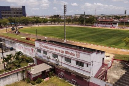 Sergipe marca amistoso de pré-temporada contra o Cruzeiro-AL no Estádio João Hora