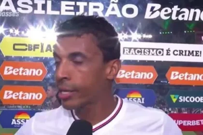 Luiz Gustavo cobra responsabilidade após goleada de 6 a 0 sofrida pelo São Paulo