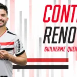 Botafogo-SP prolonga vínculo de Guilherme Queiroz até dezembro de 2026