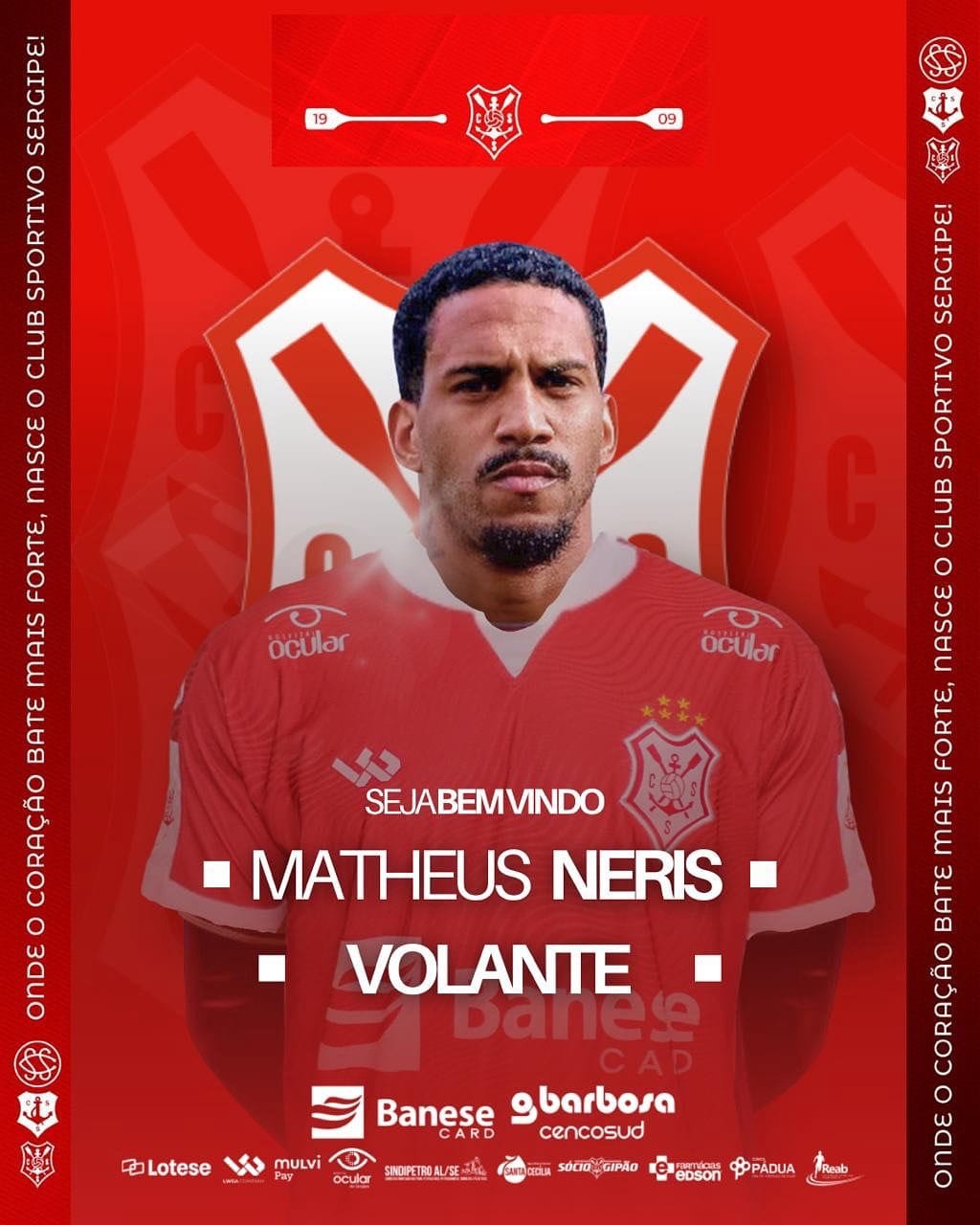 O volante Matheus Neris é o novo reforço Colorado