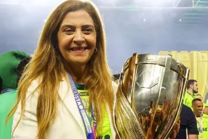 Domínguez elogia Leila e Abel em premiação da Libertadores; presidente do Palmeiras aposta em nova final