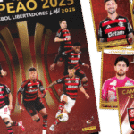 Panini lança pôster e 30 figurinhas para marcar o tetracampeonato do Flamengo na Libertadores