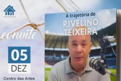 Rivelino Teixeira apresenta livro “Se passar da barreira, é gol” nesta sexta-feira em Jundiaí