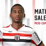 Botafogo-SP confirma contratação do volante Matheus Sales para o Paulistão