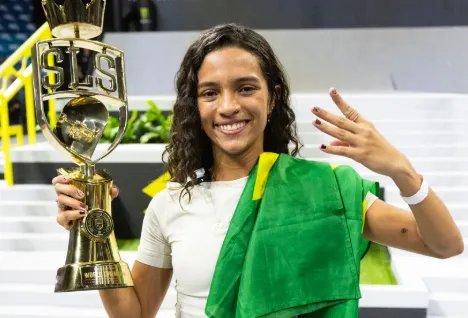 Rayssa Leal conquista tetracampeonato da SLS e soma mais de R$ 869 mil em prêmios em 2025