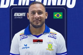 Santo André anuncia o atacante Rafael Tanque para a Série A2 do Paulistão