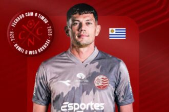 Náutico confirma goleiro uruguaio Gastón Guruceaga como sexto reforço para 2026