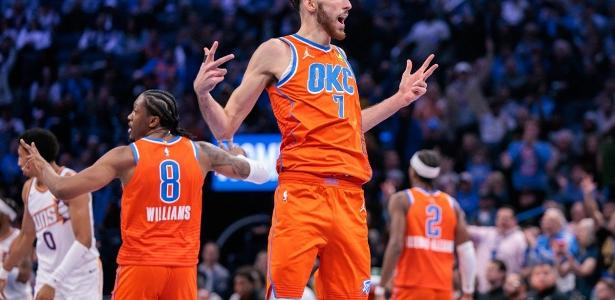 Thunder atropela Suns, avança na NBA Cup e iguala melhor início de temporada da liga