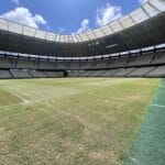 Gramado da Arena Castelão passa por revitalização e fica fechado até o fim de janeiro