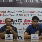 Gabriel Souza é apresentado no Santa Cruz e sublinha ambição pelo acesso em 2026