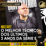Ceará confirma Mozart como técnico para 2026; Sport discute nomes de Léo Condé e Eduardo Baptista