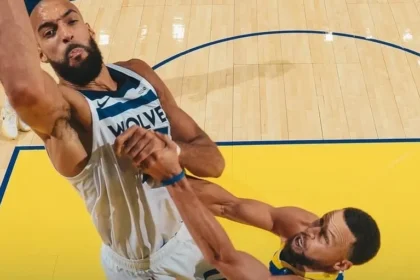 Curry marca 39 pontos no retorno, mas Warriors são batidos pelos Timberwolves