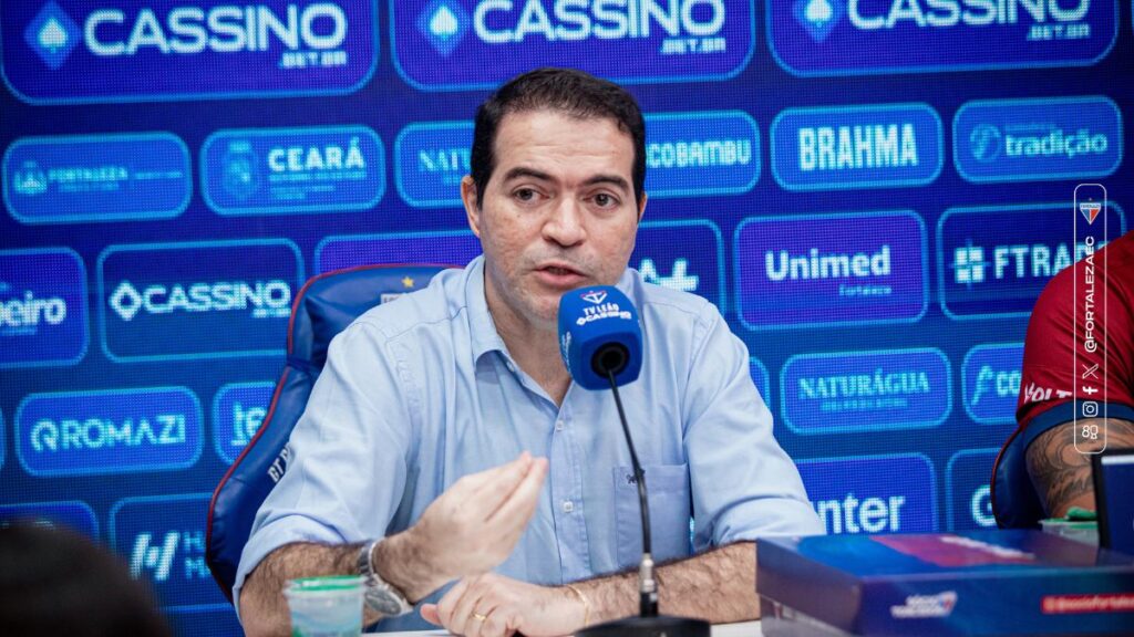 Marcelo Paz afirma ter usado recursos próprios para cobrir despesas do Fortaleza