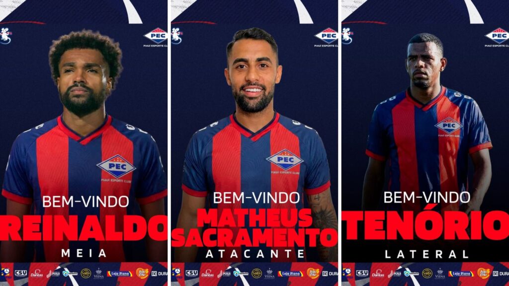 Piauí oficializa nove reforços e inicia terceira semana de pré-temporada