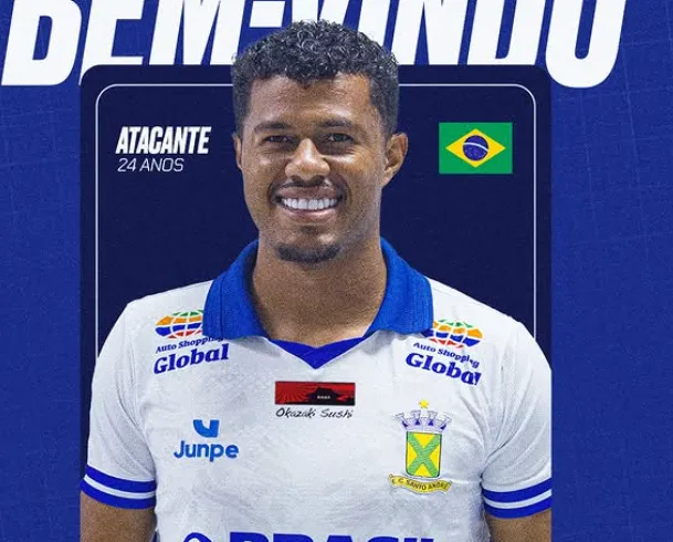 Santo André traz o atacante Luãn e chega ao 14º reforço para a Série A2 de 2026