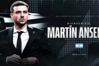 Botafogo oficializa argentino Martín Anselmi como técnico até 2027