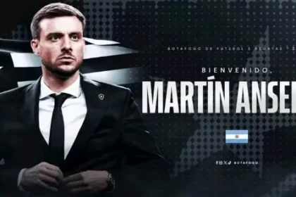 Botafogo oficializa argentino Martín Anselmi como técnico até 2027